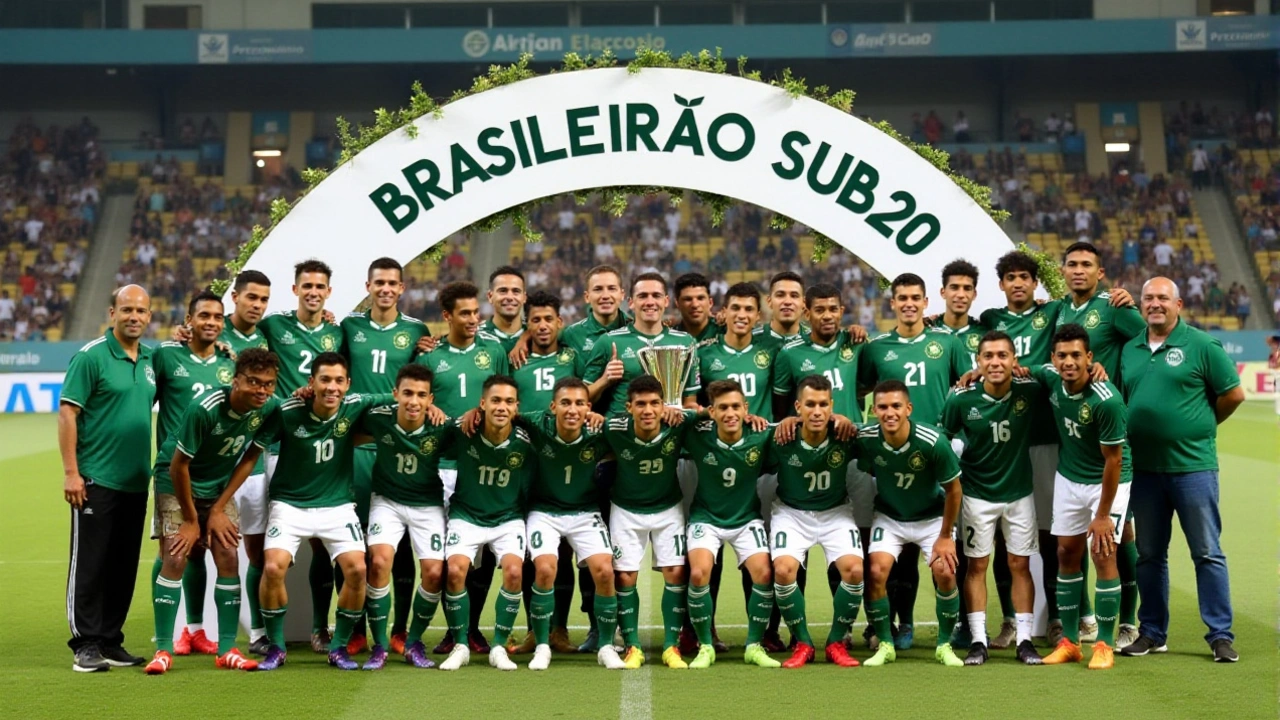 Palmeiras conquista tricampeonato do Brasileiro Sub-20 ao vencer Cruzeiro no Allianz Parque