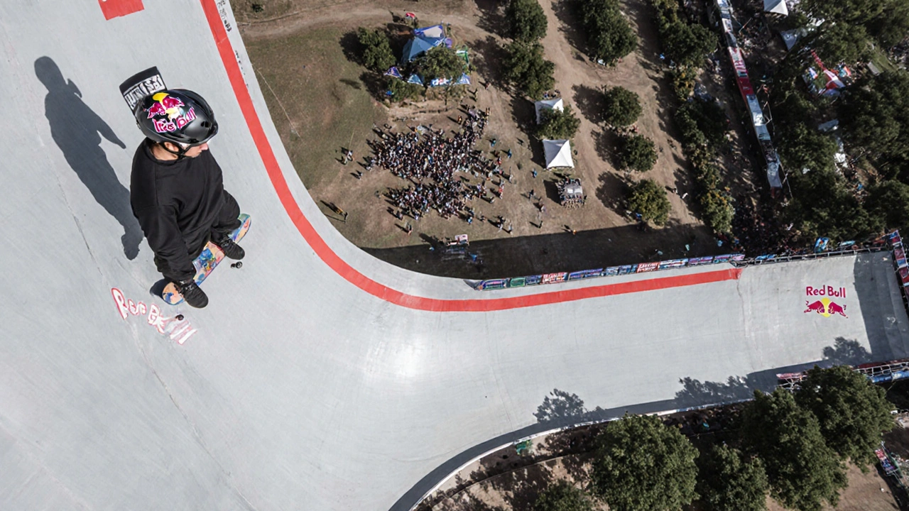 Skateboarder brasileiro quebra recorde mundial ao cair de prédio de 88 m em Porto Alegre